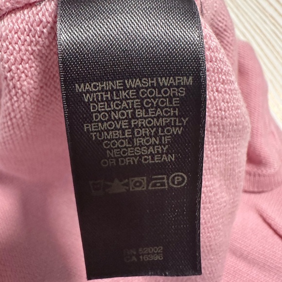 Liz Claiborne pink sequin women’s cardigan size medium - Picture 2 of 7